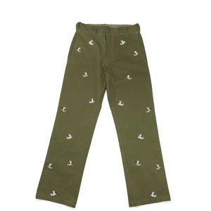 Hot Lava Cherub Embroidered Workpant